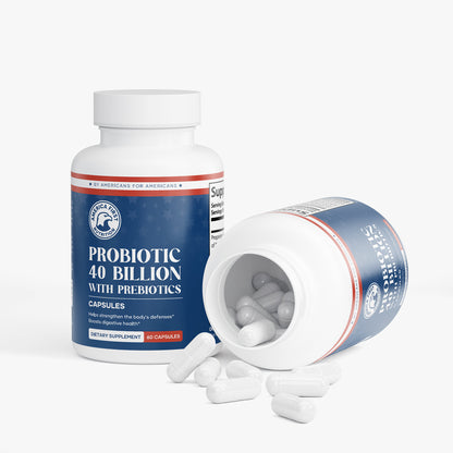 Probiotic 40 Billion with Prebiotics